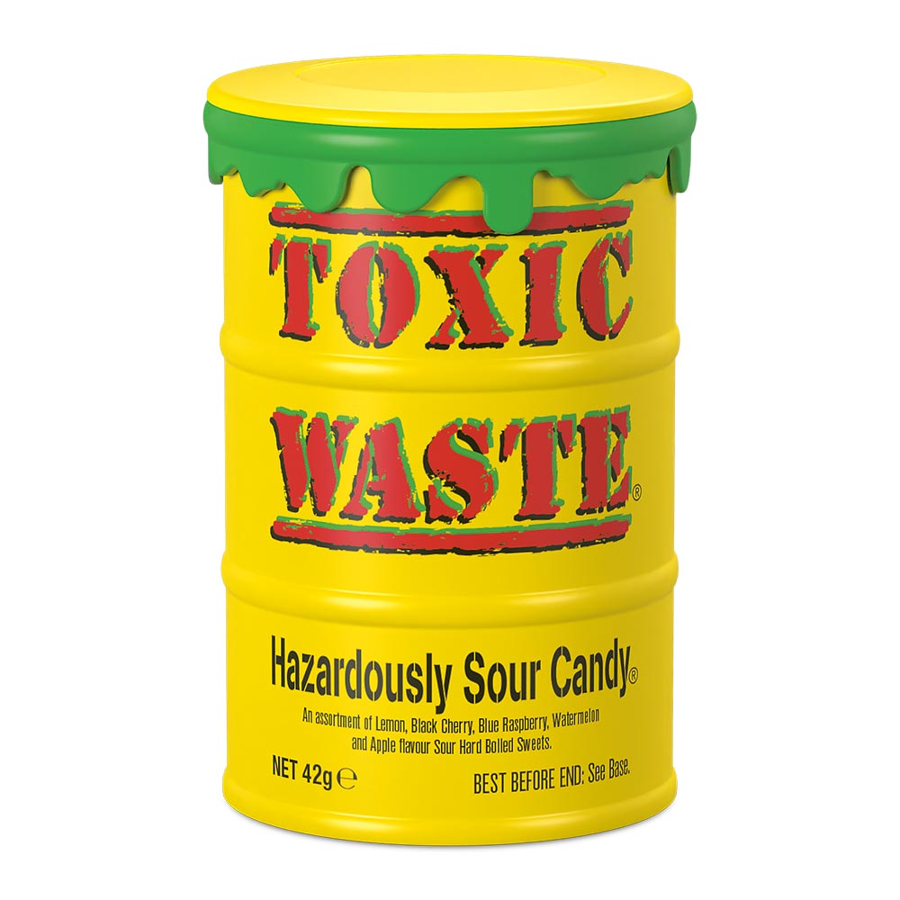 Toxic Waste Sweets Yellow Tubs 42g