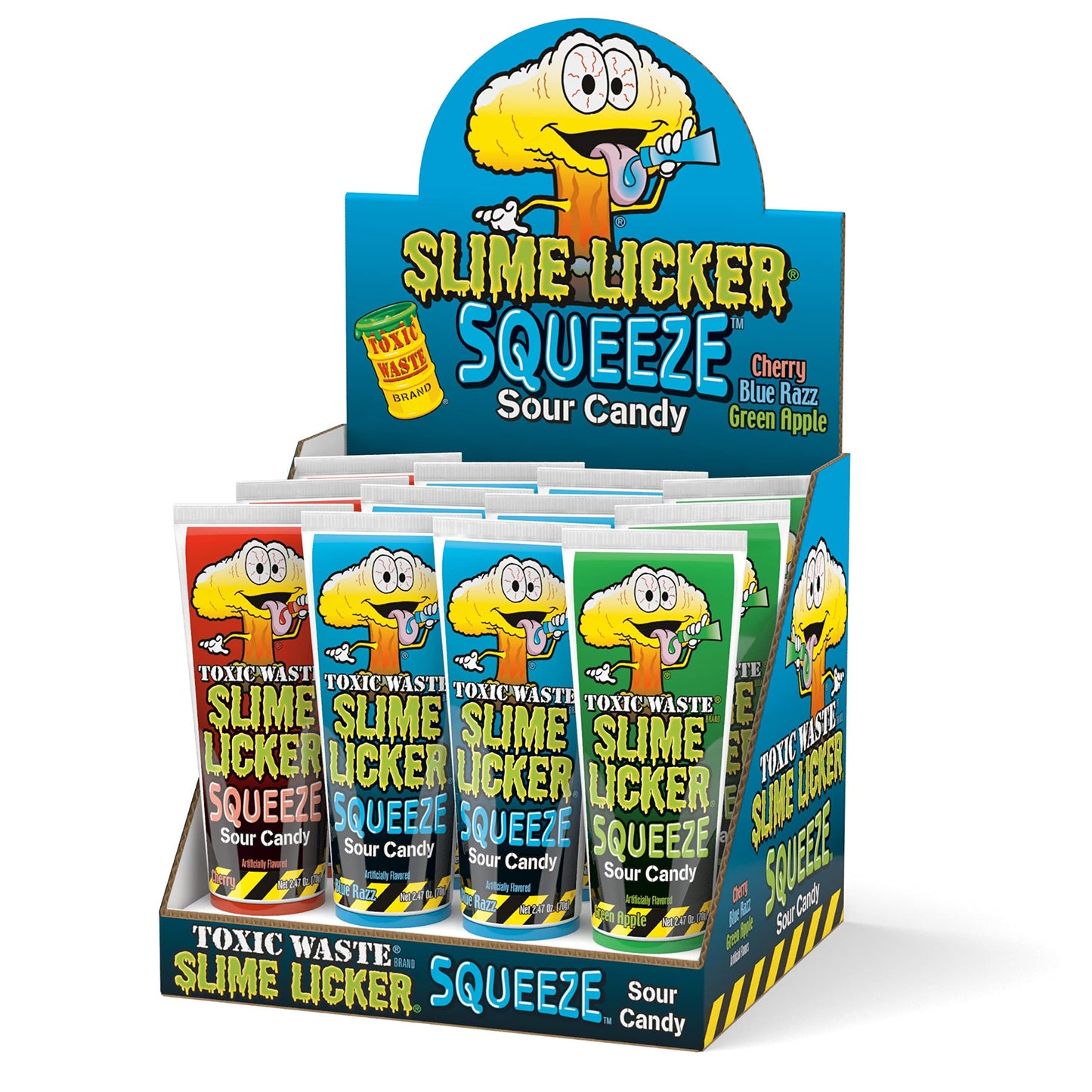 Toxic Waste Slime Licker Squeeze 70g (one flavour chosen at random)