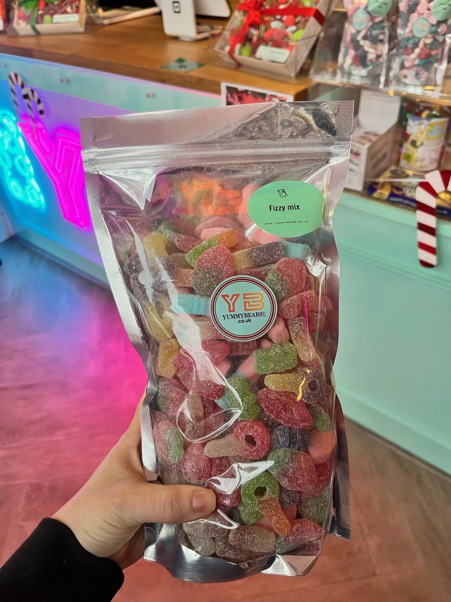 1kg fizzy pick and mix pouch